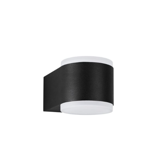 NUS LED 4W 3000K IP54 up+down, black