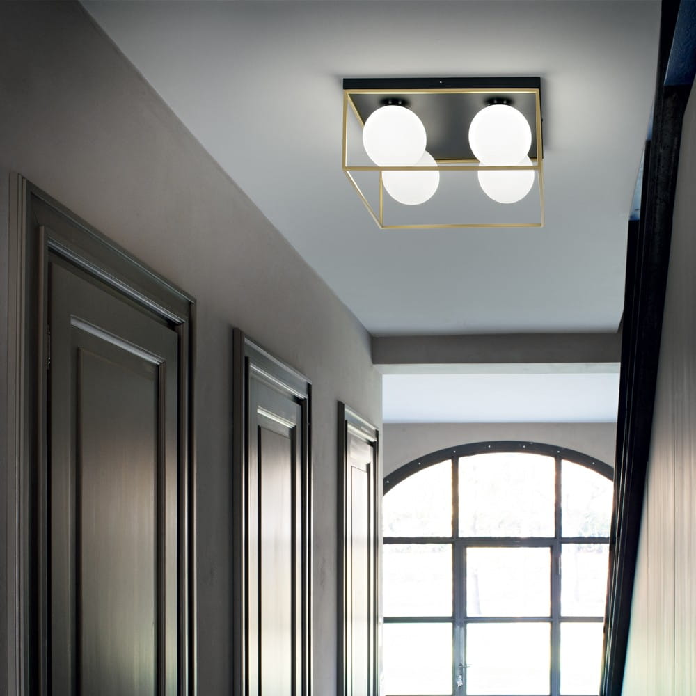 Ideal lux Lingotto 4 stropna svetilka | formasvetila.si
