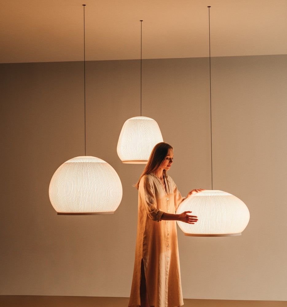 Vibia Knit 7460 viseča svetilka | formasvetila.si