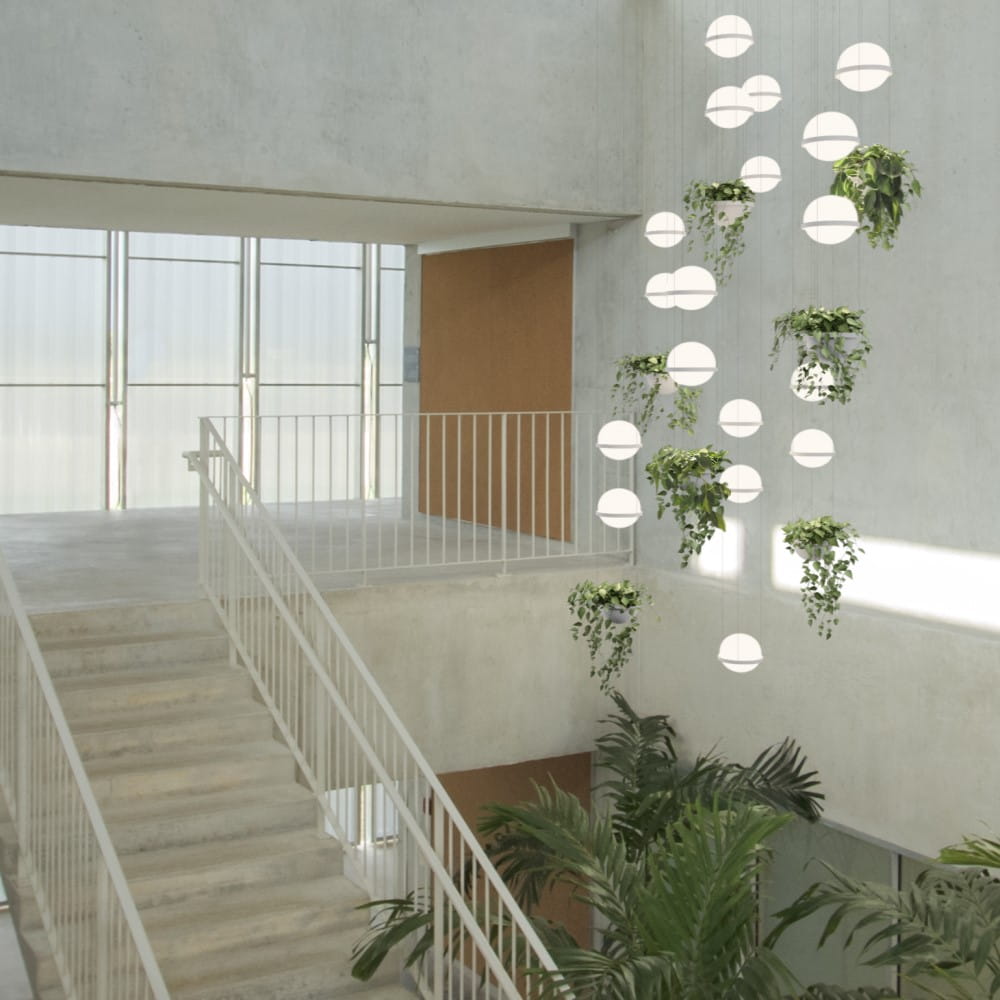 Vibia Palma 3730 viseča svetilka | formasvetila.si