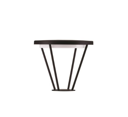 Vircus Dark Anthracite Die-Casting Aluminium &amp; Polycarbonate Frost