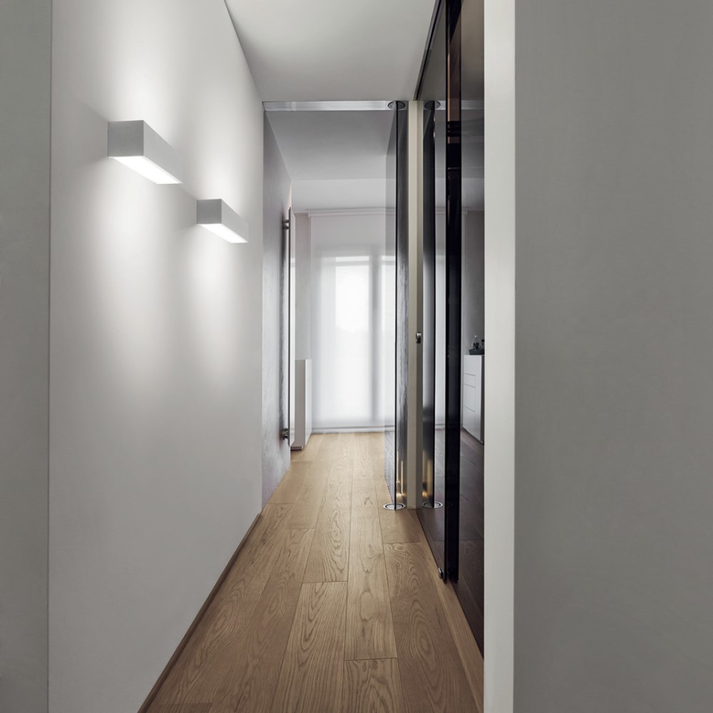 Linea Light Collection Gypsum Double Emission stenska svetilka | formasvetila.si