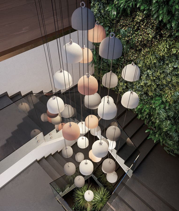 Diesel living Urban Concrete 25 viseča svetilka | formasvetila.si