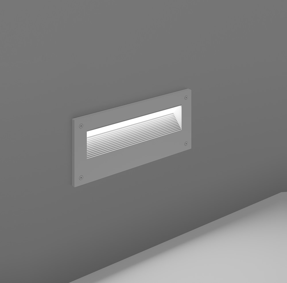 Leds C4 Micenas Asymmetrical Rectangular zunanja stenska vgradna svetilka  | formasvetila.si