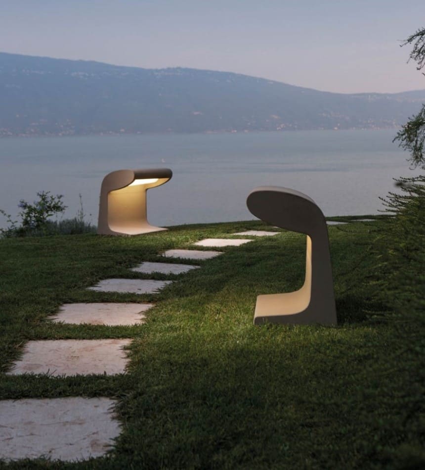 Nemo Lighting Borne Béton Grande zunanja talna svetilka | formasvetila.si