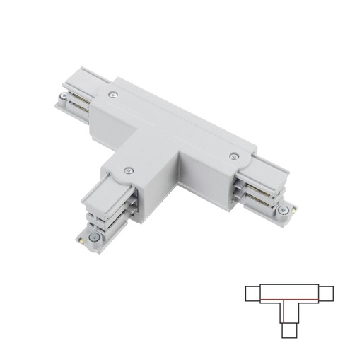 Acb Right T connector 2 White | formasvetila.si
