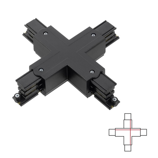 Acb X connector Black | formasvetila.si