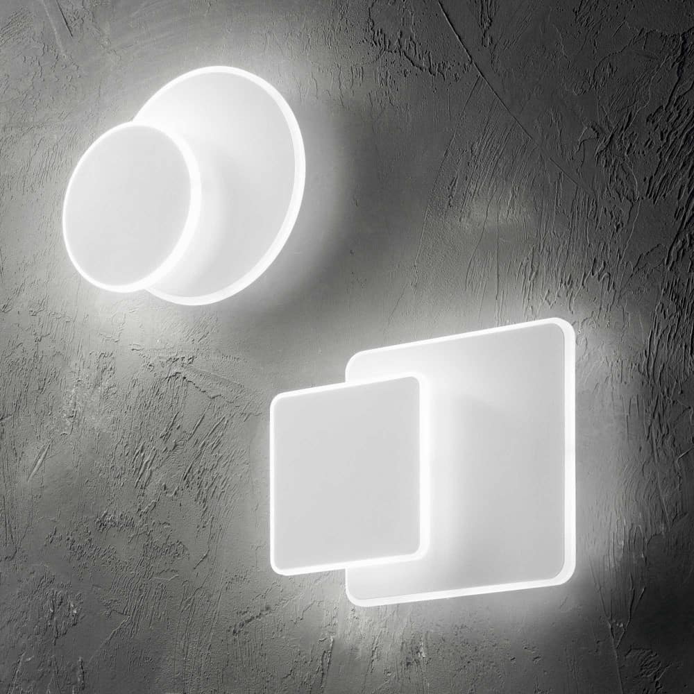 Ideal lux Pouche Round stenska svetilka | formasvetila.si