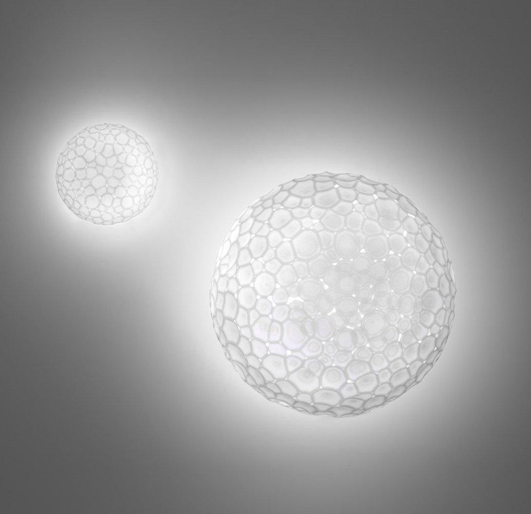 Artemide Meteorite E14 stenska in stropna svetilka | formasvetila.si